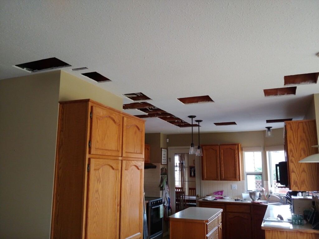 Popcorn Ceiling repairs