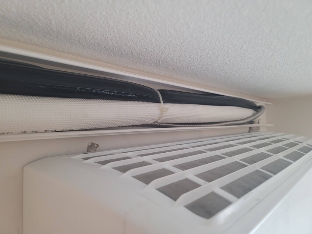 Heat Pump Drywall Repair