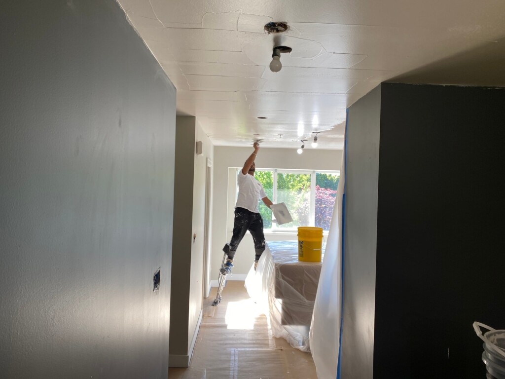 popcorn ceiling removal langley